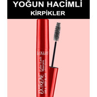 Lollis Extreme Hacim Veren Siyah Maskara