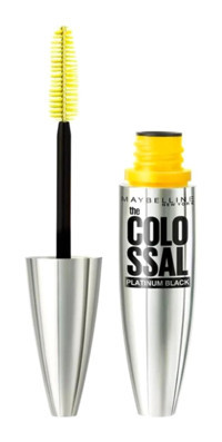 Maybelline New York The Colossal Platinum Hacim Veren Platinum Black Maskara