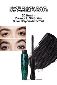 M.A.C In Extreme Dimension 3D Hacim Veren Dimensional Black Maskara