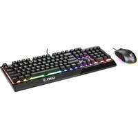 MSI Vigor GK30 Combo Işıklı Siyah Kablolu Klavye Mouse Seti