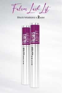 Maybelline New York The Falsies Lash Lift Besleyici Siyah Maskara 2 Adet
