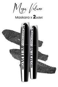 L'oréal Paris Mega Volume 24H Hacim Veren Siyah Maskara 2 Adet