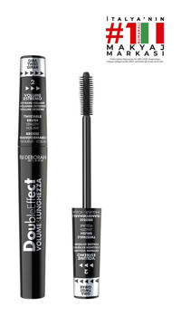 Deborah Double Effect Volume&Lunghezza Hacim Veren Siyah Maskara