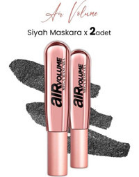 L'oréal Paris Air Volume Mega Hacim Veren Siyah Maskara 2 Adet