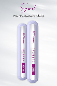 Maybelline New York Surreal Hacim Veren Siyah Maskara 2 Adet