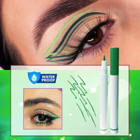 Xolo Suya Dayanıklı Koyu Yeşil İnce Uçlu Likit Eyeliner