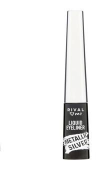 Rival Loves Me No06 Mat Gümüş İnce Uçlu Likit Eyeliner