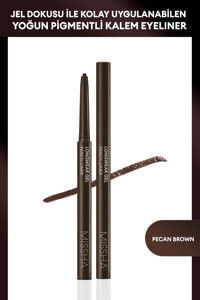 Missha Longwear Mat Pecan Brown Kalıcı İnce Uçlu Jel Eyeliner