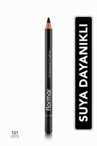 Flormar No:101 Suya Dayanıklı Mat Siyah Kalıcı Kalın Uçlu Kalem Eyeliner