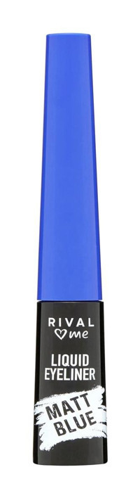 Rival Loves Me No:05 Mat Mavi İnce Uçlu Likit Eyeliner