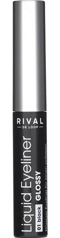 Rival De Loop No:01 Mat Siyah İnce Uçlu Likit Eyeliner