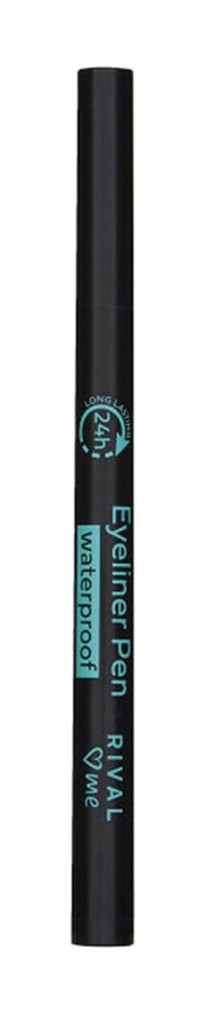 Rival Loves Me No:02 Suya Dayanıklı Mat Siyah Kalıcı İnce Uçlu Kalem Eyeliner