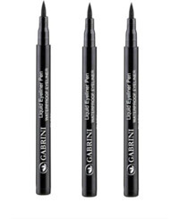Gabrini Suya Dayanıklı Siyah Kalıcı Kalın Uçlu Likit Eyeliner 3 Adet