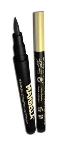 Marbella No:70 Mat Koyu Gri İnce Uçlu Kalem Eyeliner