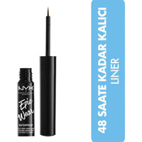 Nyx Epic Wear Mat Brown İnce Uçlu Likit Eyeliner