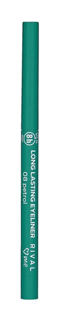 Rival Loves Me Long Lasting 08 Suya Dayanıklı Mat Petrol Kalıcı İnce Uçlu Kalem Eyeliner