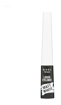 Rival Loves Me No:04 Mat Beyaz İnce Uçlu Likit Eyeliner