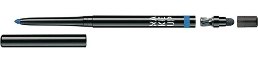 Make Up Factory No: 18 Çift Taraflı Mat Mavi İnce-Kalın Uçlu Likit Eyeliner