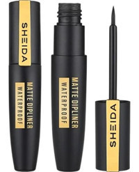 Sheida Suya Dayanıklı Mat Siyah Kalıcı Kalın Uçlu Likit Eyeliner