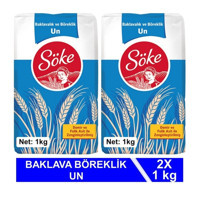 Söke Baklavalık Böreklik Un 2x1 kg