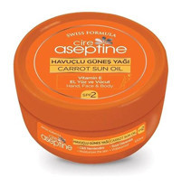 Cire Aseptine Havuç Yağı Vücut İçin Bronzlaştırıcı Yağ 3x100 ml
