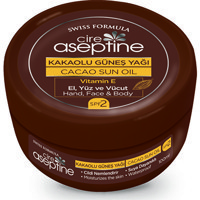 Cire Aseptine 2 Faktör Vücut İçin Bronzlaştırıcı Yağ 100 ml