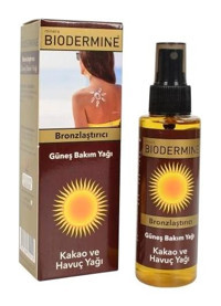 Biodermine Vücut İçin Bronzlaştırıcı Yağ 100 ml