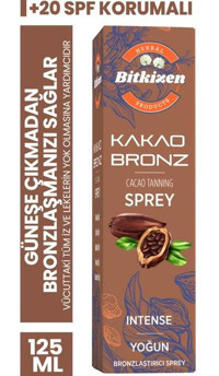 Bitkizen 20 Faktör Vücut İçin Bronzlaştırıcı Sprey 125 ml