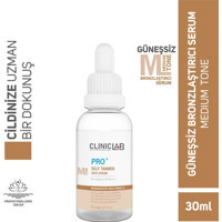 Cliniclab Pro+ Vücut İçin Bronzlaştırıcı Yağ 30 ml