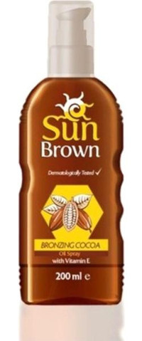 Sun Brown Vücut İçin Bronzlaştırıcı Yağ 200 ml