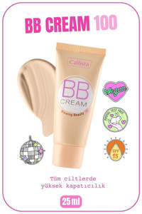 Callista Cream 100 Tüm Ciltler İçin BB Krem Açık Ton