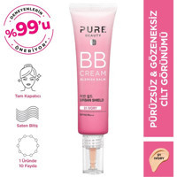 Pure Beauty Urban Shield 01 Ivory Tüm Ciltler İçin BB Krem Açık Ton