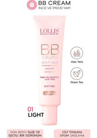 Lollis 01 Light Tüm Ciltler İçin BB Krem Açık Ton
