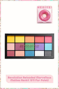 Makeup Revolutıon Reloaded Marvellous Mattes Toz Mat Far Paleti
