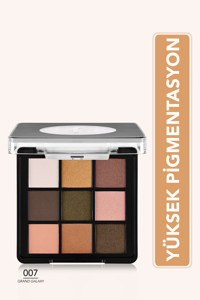 Flormar Eye Shadow Palette No:007 Krem Mat Far Paleti Grand Galaxy