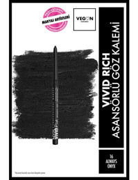 Nyx No:16 Asansörlü Mat Always Onyx Göz Kalemi