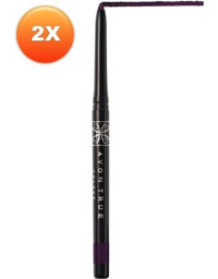 Avon Asansörlü Metalik Majestic Plum Göz Kalemi 2 Adet