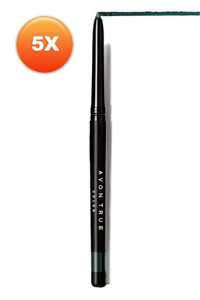 Avon Asansörlü Metalik Emerald Glow Göz Kalemi 5 Adet