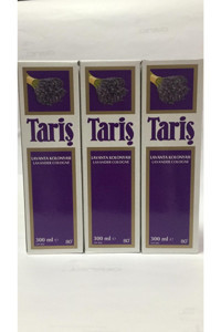 Tariş Lavanta Cam Şişe Kolonya 3x300 ml