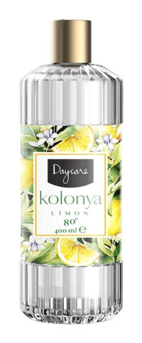 Daycare Limon Cam Şişe Kolonya 400 ml