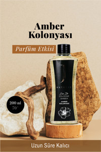 J Natural Dökme Cam Şişe Kolonya 200 ml