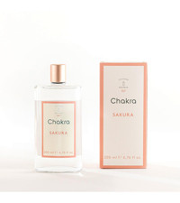 Chakra Sakura Cam Şişe Kolonya 200 ml