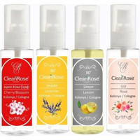 Clean Rose SpreyKolonya 4x50 ml
