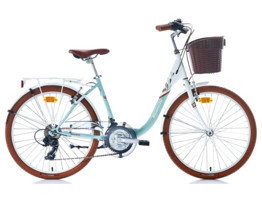 Bianchi Carmen 24 Jant 21 Vites Şehir / Tur Bisikleti Turkuaz