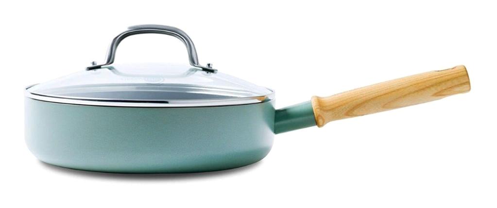 Green Pan May Flower Thermolon 24 cm Seramik Basık Tencere