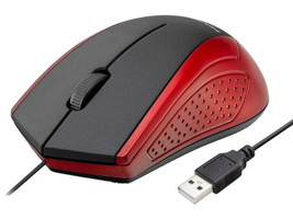 Hadron HD5692 Kablolu Kırmızı Siyah Optik Mouse
