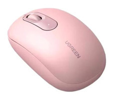Ugreen Kablosuz Pembe Optik Mouse