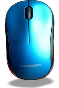 Concord C-13 Kablosuz Mavi Mouse