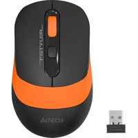 A4tech FG10 Kablosuz Siyah Turuncu Optik Mouse