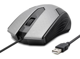 Hadron HR5678 Kablolu Gri Optik Mouse